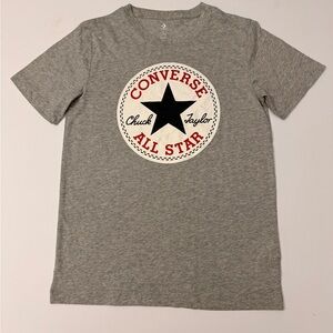 Converse Kids Gray All Star T-Shirt Size 12-13 Boys